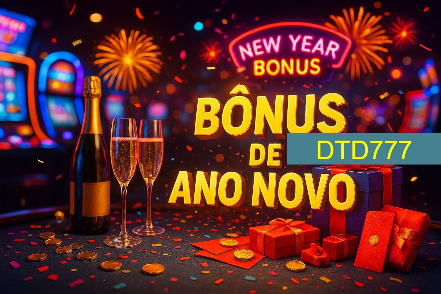 Promoções de Ano Novo no DTD777